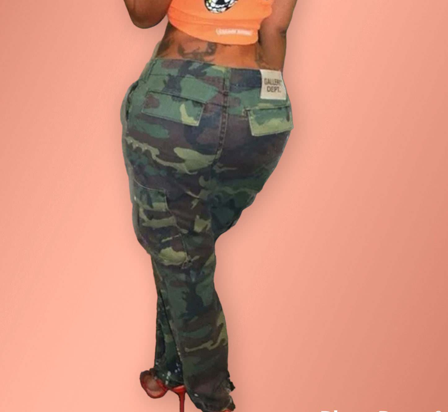 SNATCHED KOUTURE GALLERY DEPT. CAMO PANTS